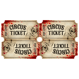 Servilletas Halloween “Freak Show” – 12 unidades