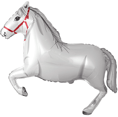 Globo Foil Caballo Blanco
