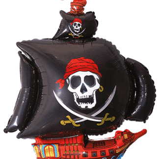 Globo Foil Barco Pirata
