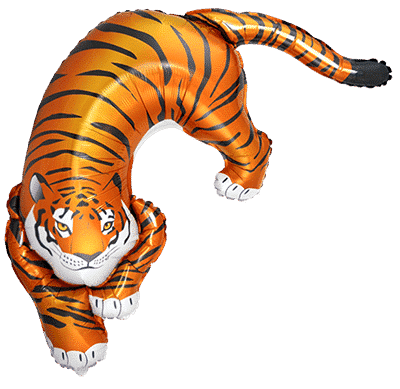 Globo Foil Tigre Salvaje